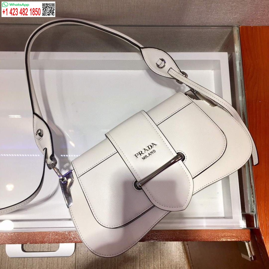 ρεπλίκα Prada 1bd168 τσάντες τσάντα ώμου Prada λευκό