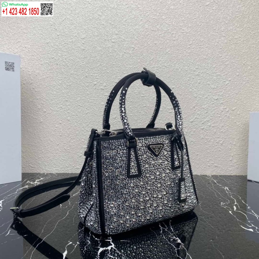 Replika Prada 1ba896 Prada Galleria Saffiano Kůže Malá Taška černá