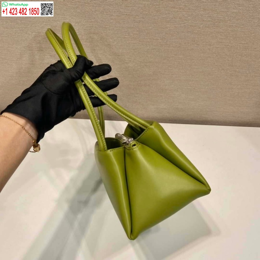 Geanta Mini-geanta Din Piele Replica Prada 1ba368 Verde