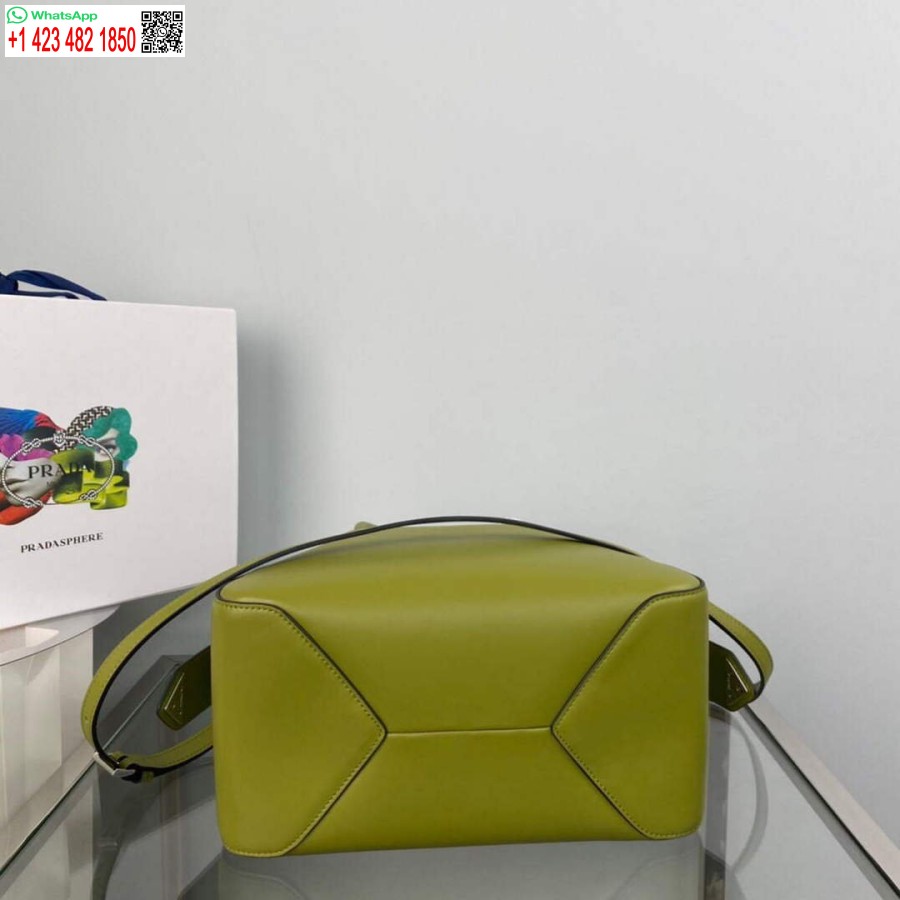 ρεπλίκα Prada 1ba366 μικρή δερμάτινη τσάντα Ivy S