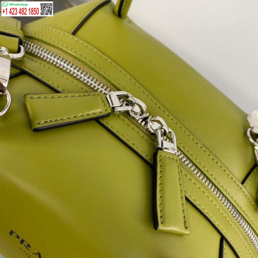 ρεπλίκα Prada 1ba366 μικρή δερμάτινη τσάντα Ivy S