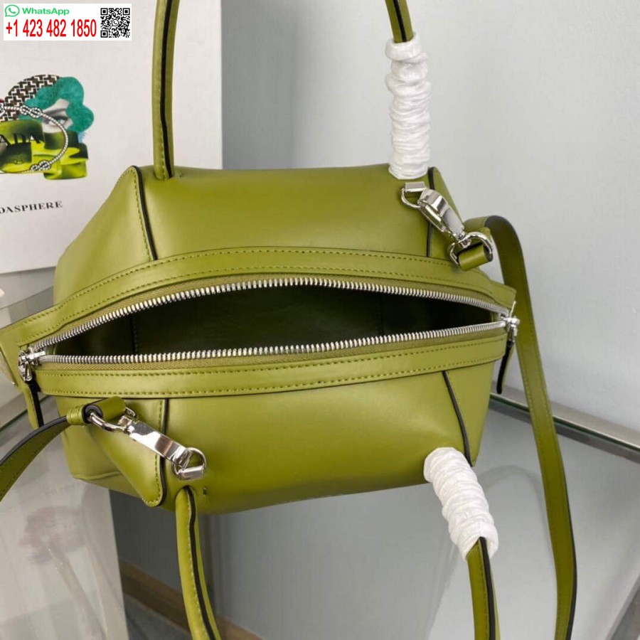 ρεπλίκα Prada 1ba366 μικρή δερμάτινη τσάντα Ivy S