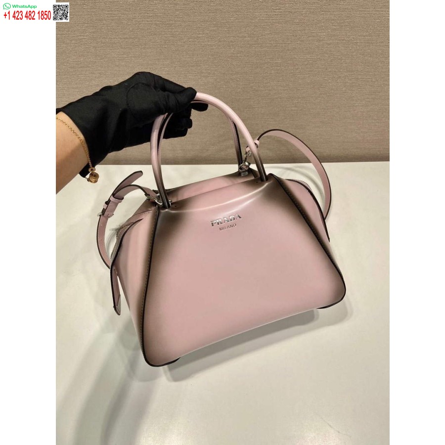 プラダ スーパーノヴァ ハンドバッグ アラバスター S レプリカ プラダ 1ba366 スモールブラッシュドレザー
