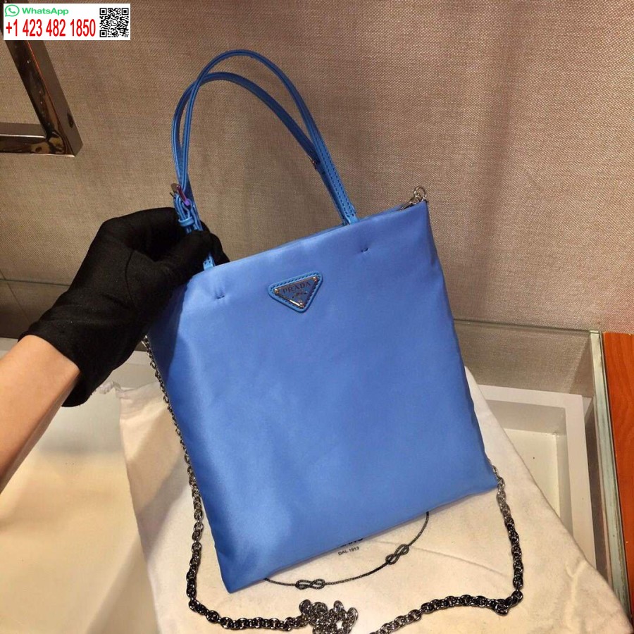 Реплика Prada 1ba252 нейлоновая сумка синяя