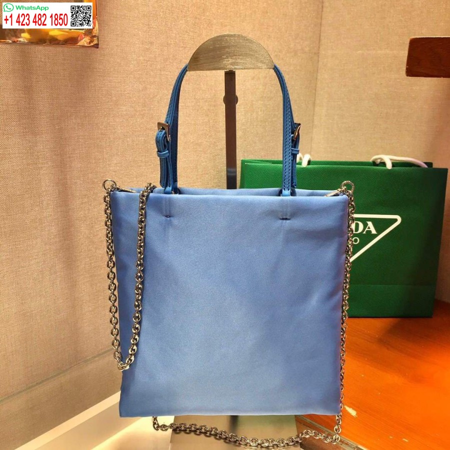 Реплика Prada 1ba252 нейлоновая сумка синяя