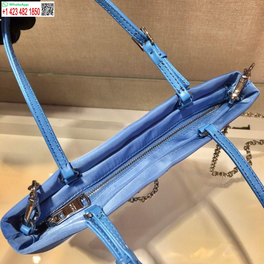 Реплика Prada 1ba252 нейлоновая сумка синяя