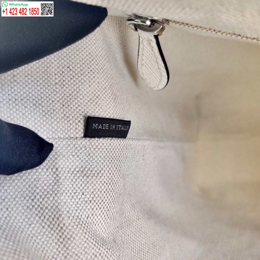 Replika Prada Saffiano Leder 1BG342 Tote Weiß