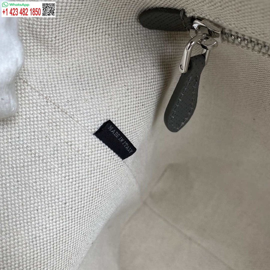 Replica Prada Saffiano Nahka 1bg342 Tote Harmaa