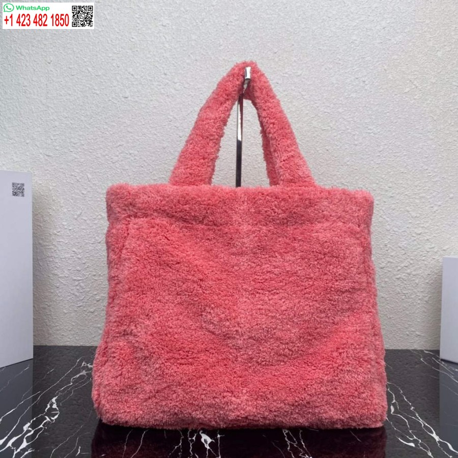 Replika Prada 1bg130 Shearling Taška Přes Rameno švestka