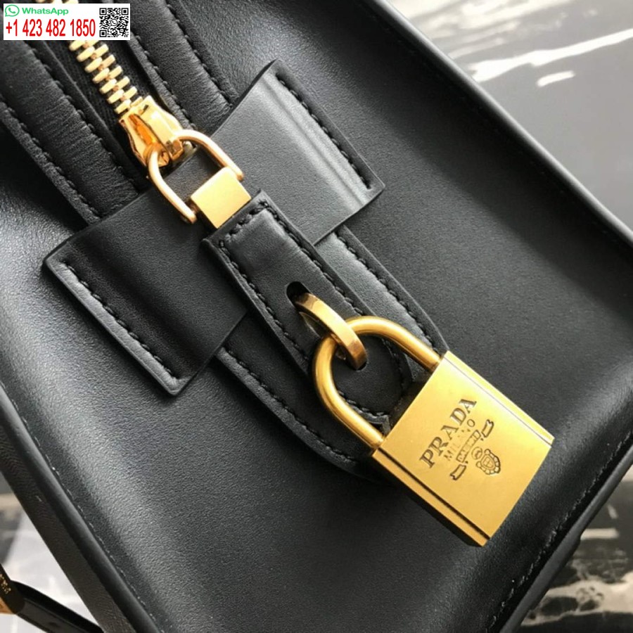 ρεπλίκα Prada 1ba046 μεσαία τσάντα Tote Esplanade μαύρη